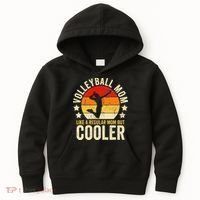 Volleyball Mom Like A Regular But Cooler Mother's Day Kids Hoodie thumb 0