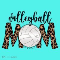 Volleyball Mom Leopard Print Proud Women's Cheetah Pattern Great Gift Baby Bodysuit thumb 2
