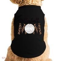 Volleyball Mom Leopard Print Proud Women's Cheetah Pattern Great Gift Doggie Tank thumb 0