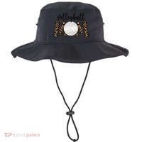 Volleyball Mom Leopard Print Proud Women's Cheetah Pattern Great Gift Bucket Hat thumb 0