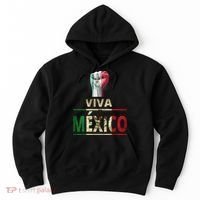 Viva Mexico Mexican Pride Fist Hoodie thumb 0