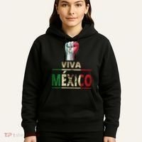 Viva Mexico Mexican Pride Fist Hoodie thumb 5