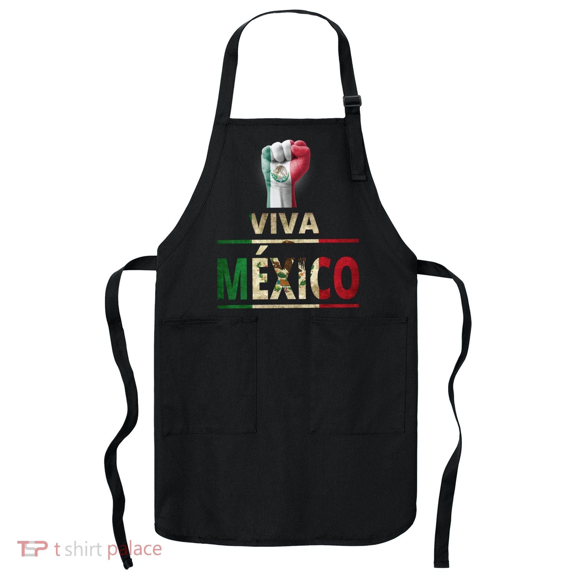 Viva Mexico Mexican Pride Fist Apron