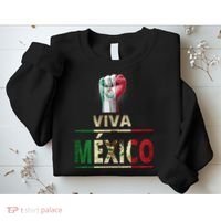 Viva Mexico Mexican Pride Fist Sweatshirt thumb 2