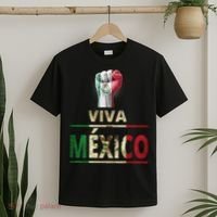Viva Mexico Mexican Pride Fist T-Shirt thumb 2