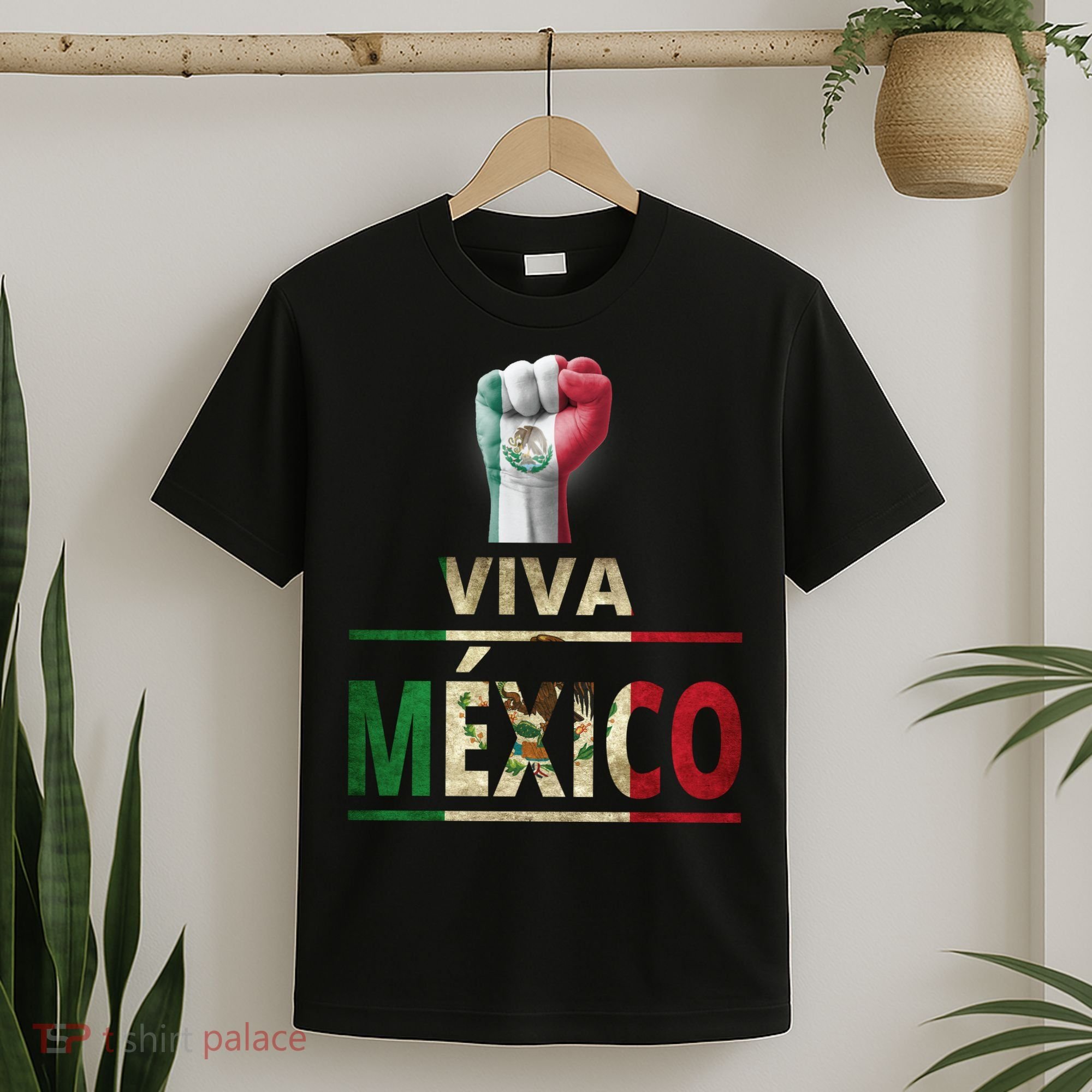 Viva Mexico Mexican Pride Fist T-Shirt