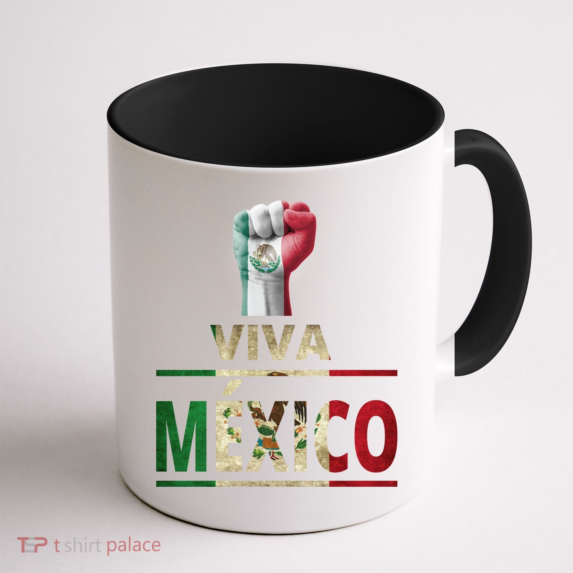 Viva Mexico Mexican Pride Fist Coffee Mug