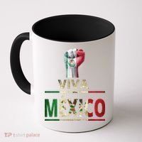 Viva Mexico Mexican Pride Fist Coffee Mug thumb 0