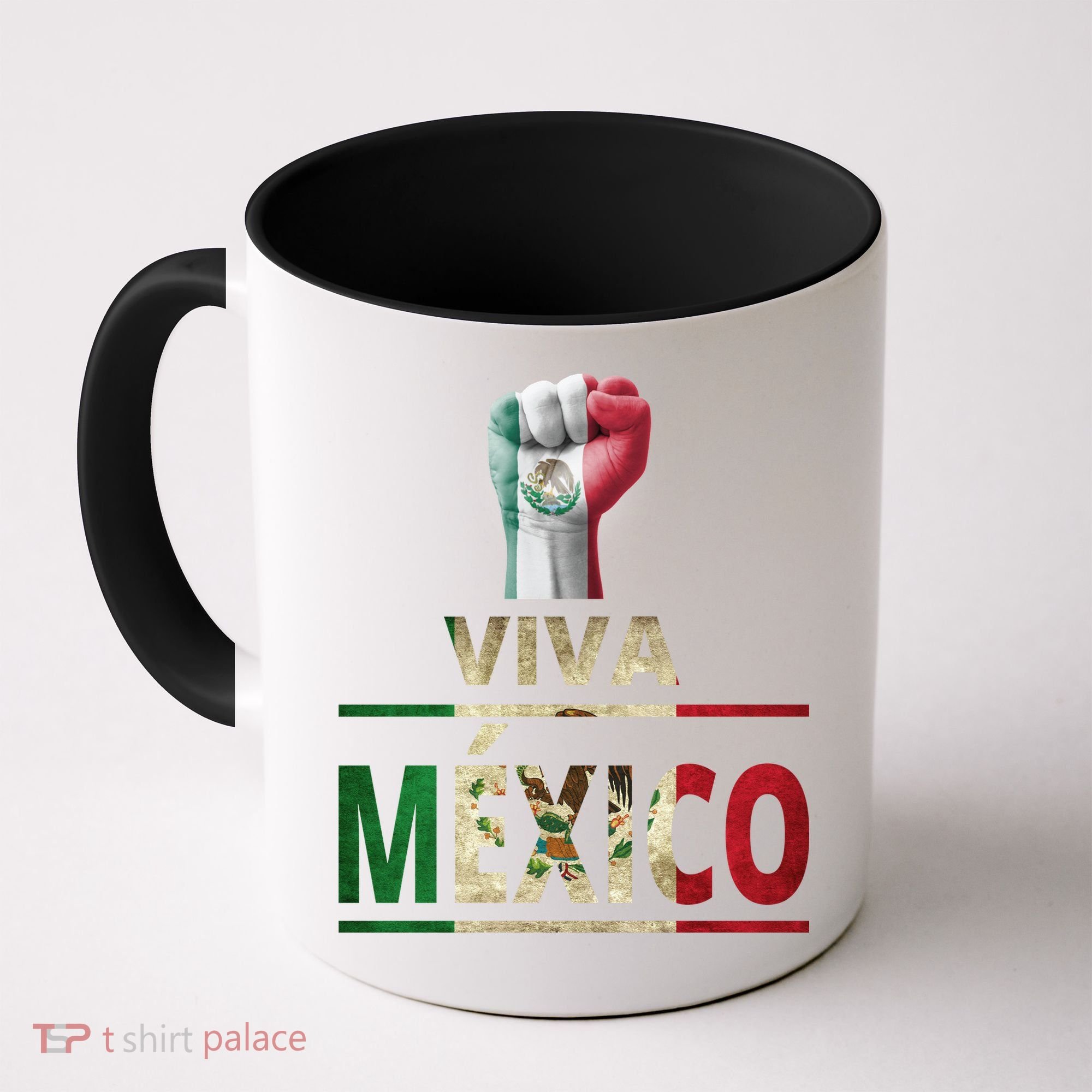 Viva Mexico Mexican Pride Fist Coffee Mug