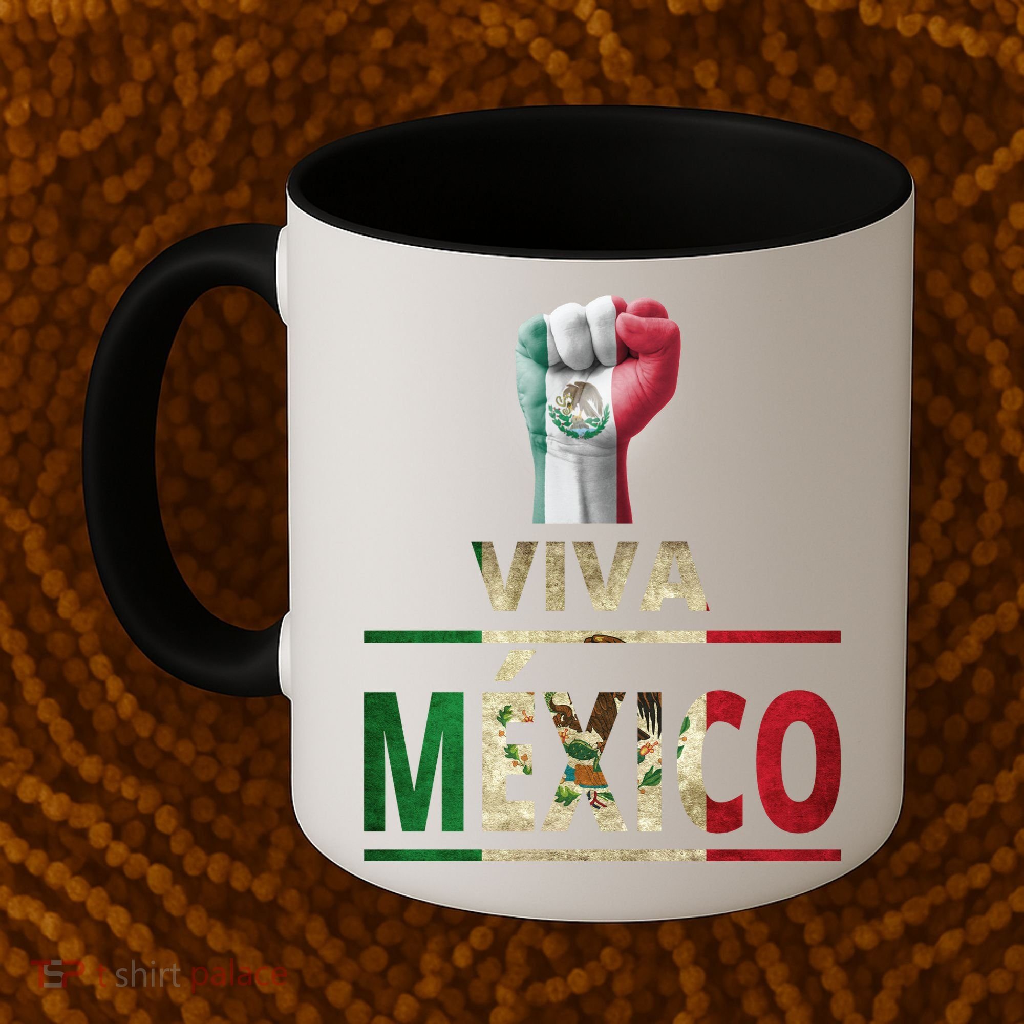 Viva Mexico Mexican Pride Fist Coffee Mug
