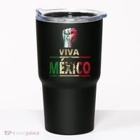 Viva Mexico Mexican Pride Fist Tumbler thumb 0