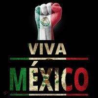 Viva Mexico Mexican Pride Fist Mousepad thumb 1