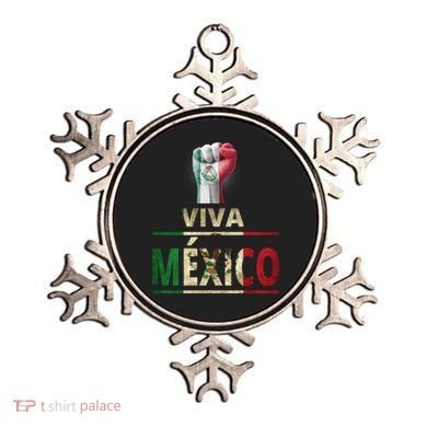 Viva Mexico Mexican Pride Fist Ornament
