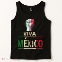 Viva Mexico Mexican Pride Fist Tank Top thumb 2