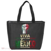 Viva Mexico Mexican Pride Fist Tote Bag thumb 0