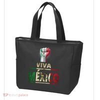 Viva Mexico Mexican Pride Fist Tote Bag thumb 3