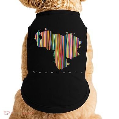 Venezuela Map Multicoloured Kinetism Doggie Tank