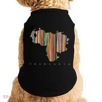 Venezuela Map Multicoloured Kinetism Doggie Tank thumb 0