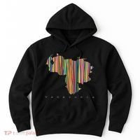 Venezuela Map Multicoloured Kinetism Hoodie thumb 0