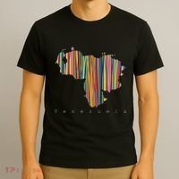 Venezuela Map Multicoloured Kinetism T-Shirt thumb 3