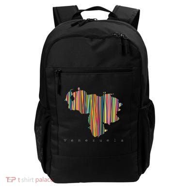 Venezuela Map Multicoloured Kinetism Backpack