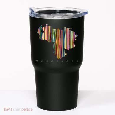 Venezuela Map Multicoloured Kinetism Tumbler