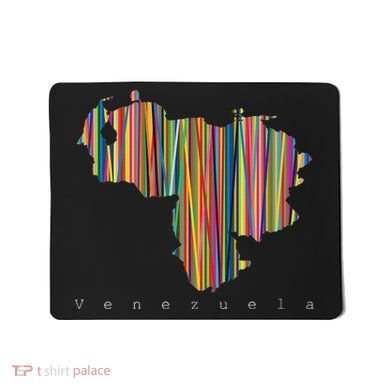Venezuela Map Multicoloured Kinetism Mousepad