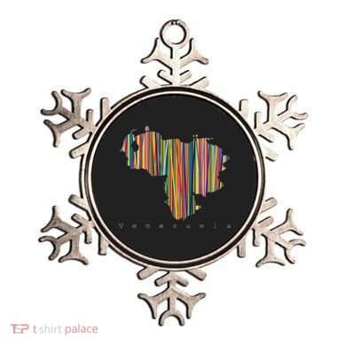 Venezuela Map Multicoloured Kinetism Ornament