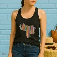 Venezuela Map Multicoloured Kinetism Women's Tank Top thumb 2