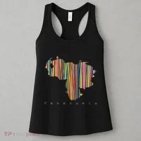 Venezuela Map Multicoloured Kinetism Women's Tank Top thumb 3