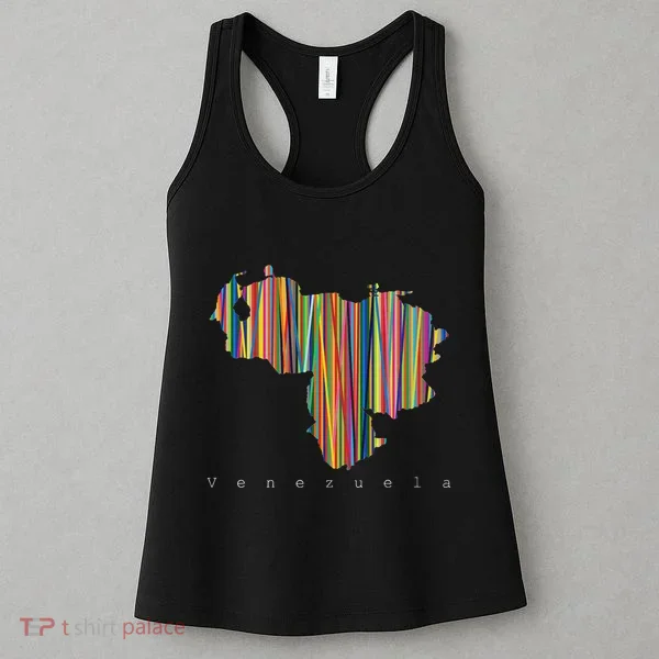 Venezuela Map Multicoloured Kinetism Women's Tank Top