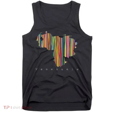 Venezuela Map Multicoloured Kinetism Tank Top