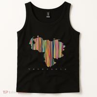 Venezuela Map Multicoloured Kinetism Tank Top thumb 2
