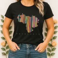 Venezuela Map Multicoloured Kinetism Women's T-Shirt thumb 2