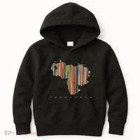 Venezuela Map Multicoloured Kinetism Kids Hoodie thumb 0