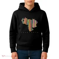 Venezuela Map Multicoloured Kinetism Kids Hoodie thumb 4