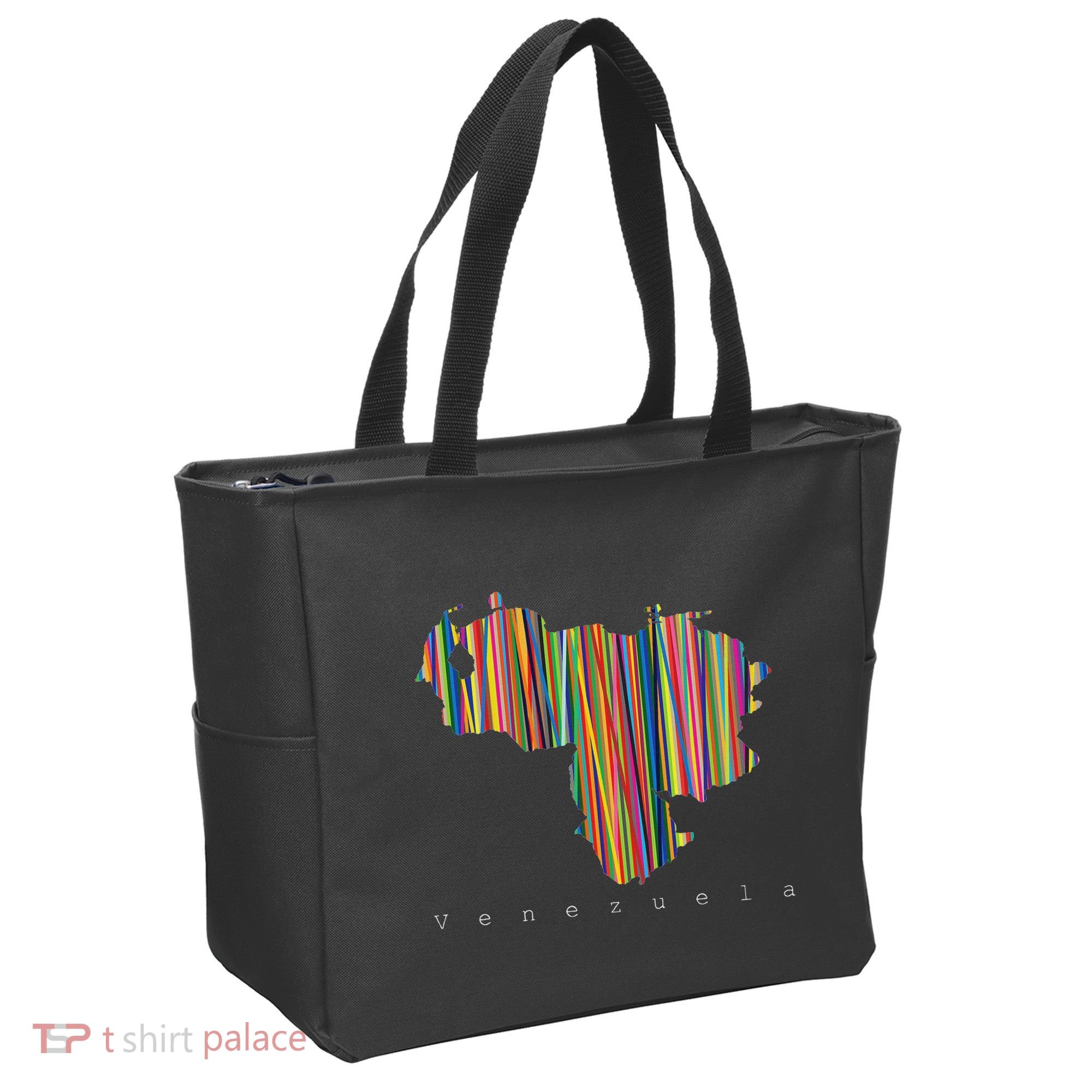 Venezuela Map Multicoloured Kinetism Tote Bag