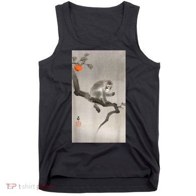 Vintage Macaque Monkey Japanese Nature Japan Art Tank Top