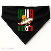 Viva Mexico Mexican Pride USA-Made Doggie Bandana thumb 0