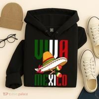 Viva Mexico Mexican Pride Hoodie thumb 4