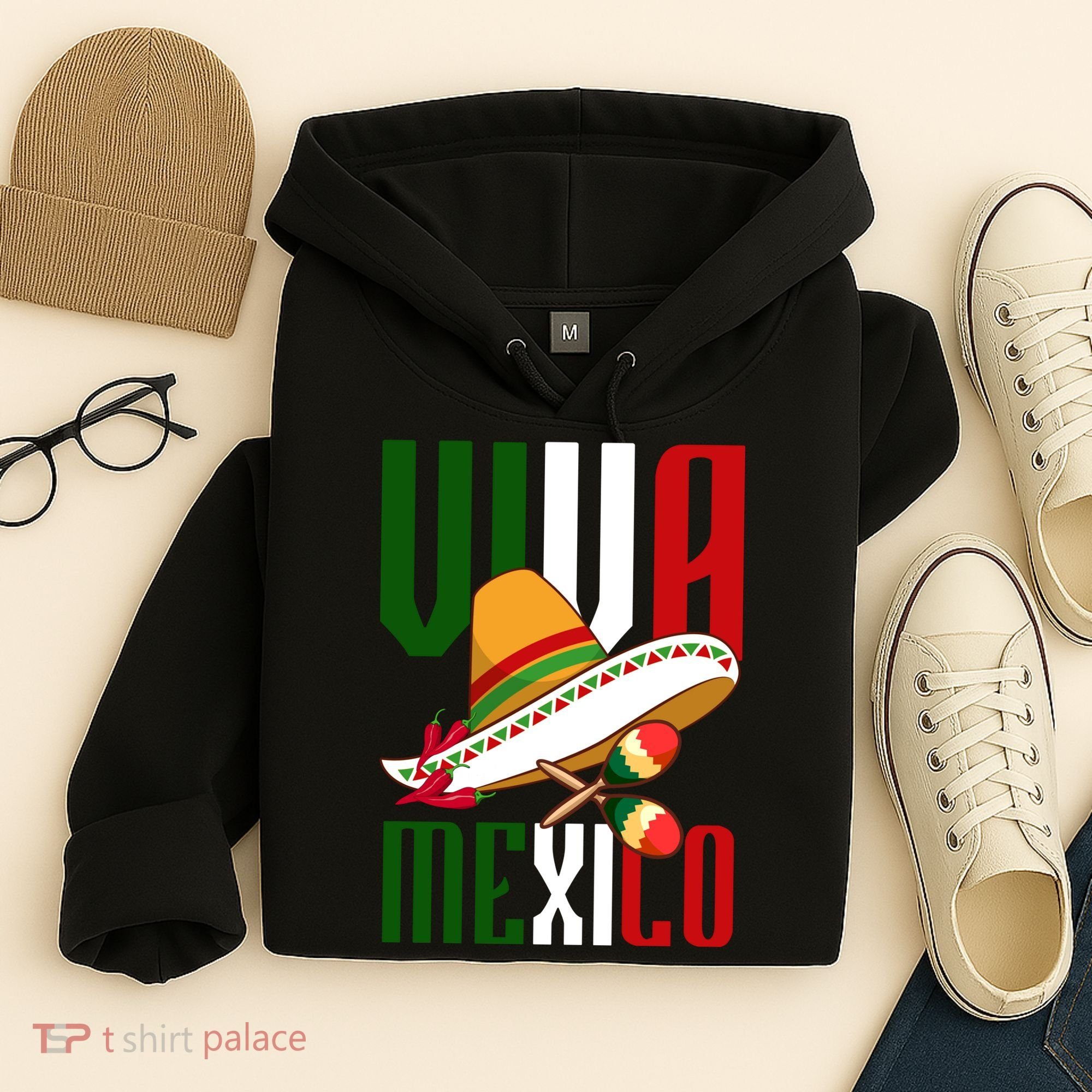 Viva Mexico Mexican Pride Hoodie