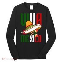Viva Mexico Mexican Pride Long Sleeve Shirt thumb 0