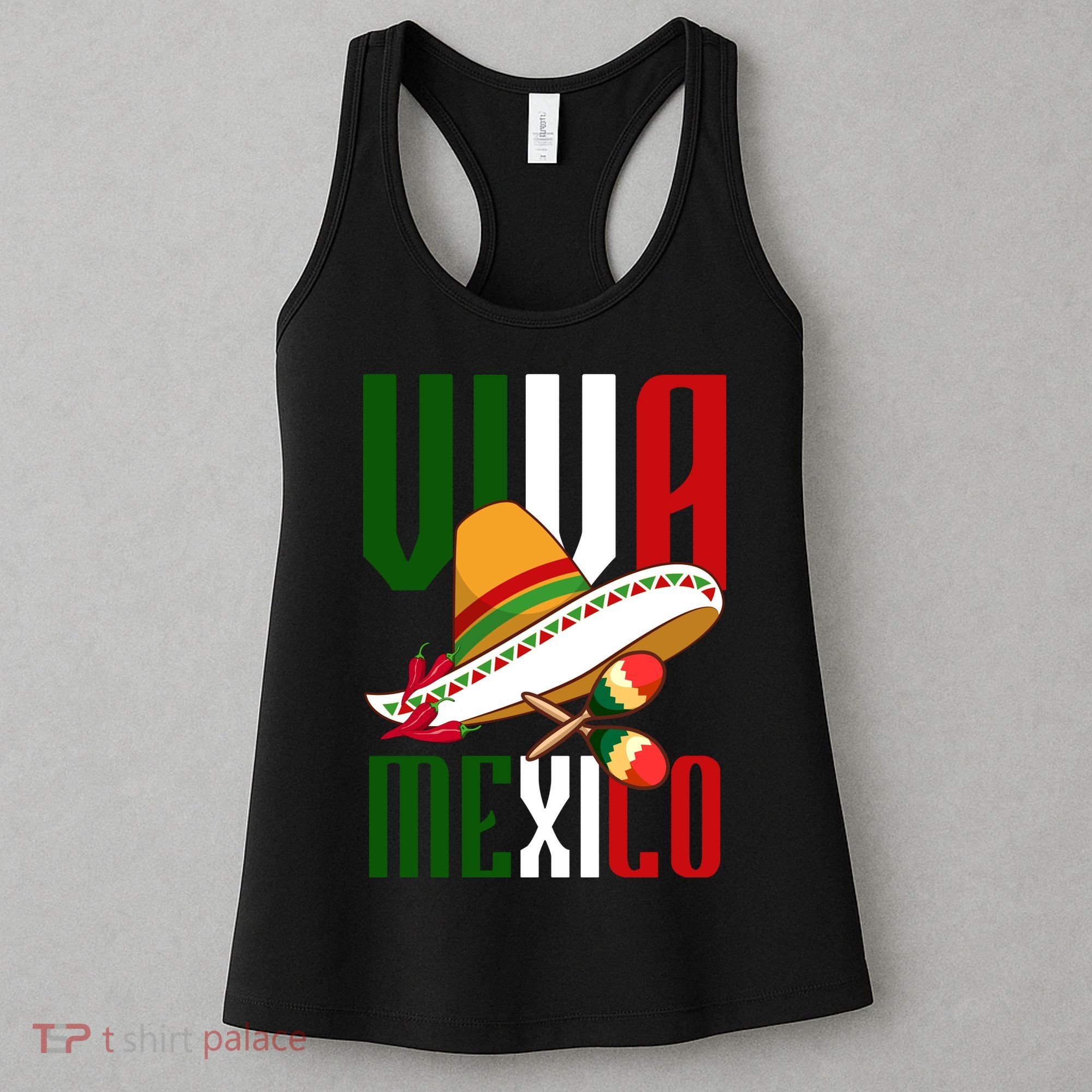 Viva Mexico Mexican Pride Women's Tank Top