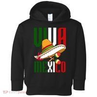 Viva Mexico Mexican Pride Toddler Hoodie thumb 0
