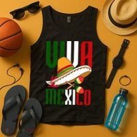 Viva Mexico Mexican Pride Tank Top thumb 4