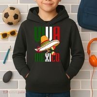 Viva Mexico Mexican Pride Kids Hoodie thumb 2