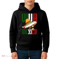 Viva Mexico Mexican Pride Kids Hoodie thumb 4