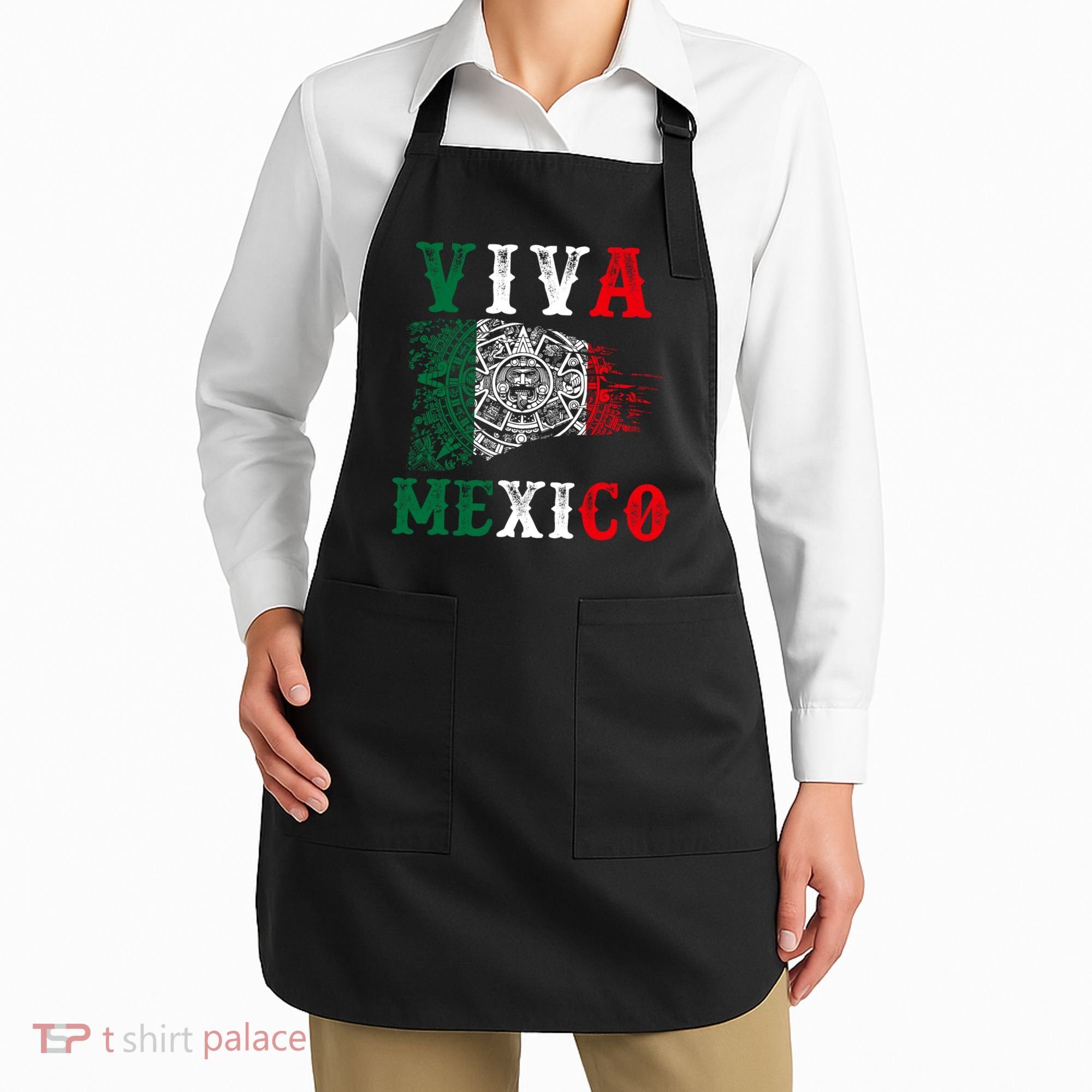 Viva Mexico Mexican Independence Day Apron