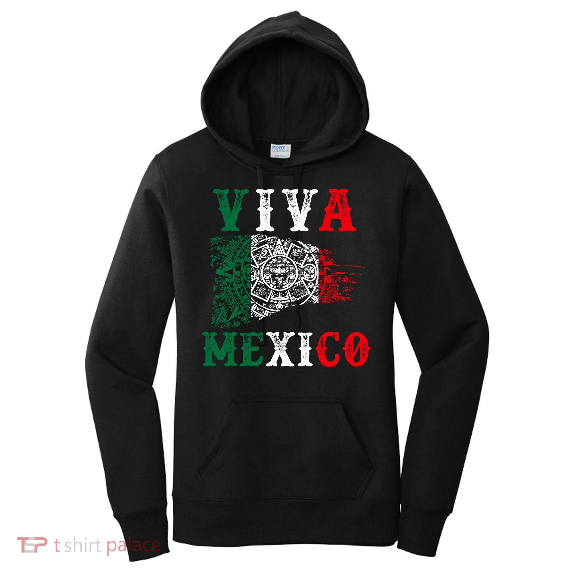 Viva Mexico Mexican Independence Day Women's Hoodie