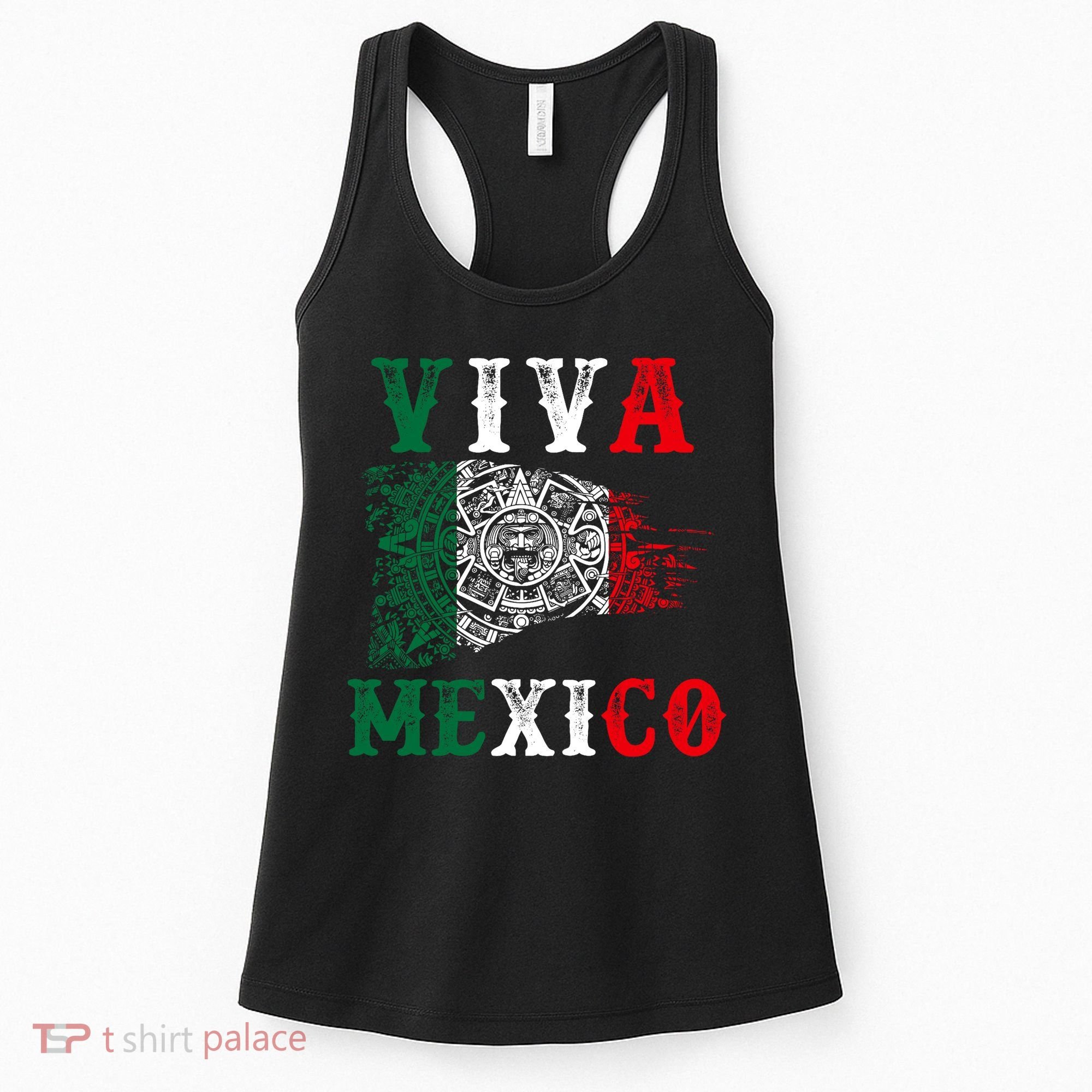 Viva Mexico Mexican Independence Day Women's Tank Top